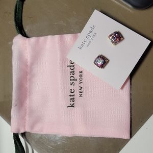 NWT Kate spade Glitter Studs